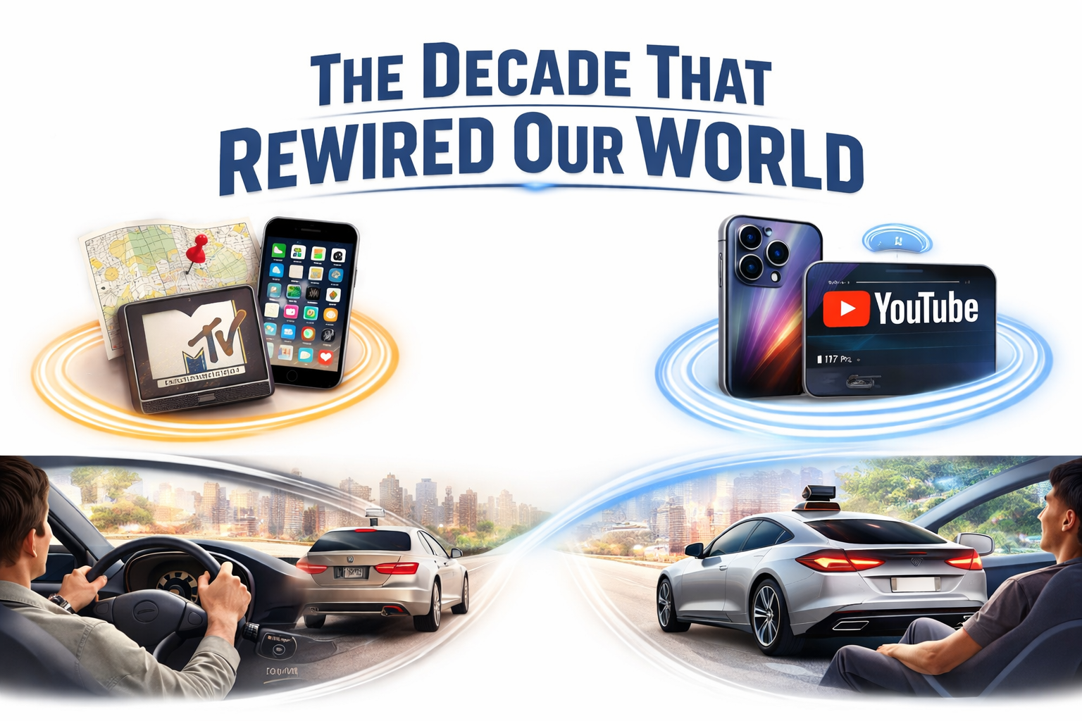 From then to now: A 10-year tech transformation