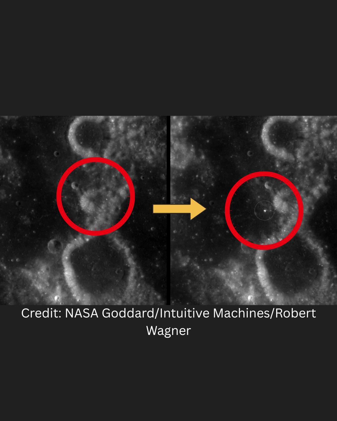 NASA finds a new Moon crater, the biggest fresh impact ever detected by humans